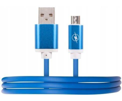 Kabel HQCable KABEL USB-MICRO USB 1M niebieski